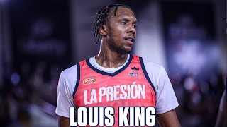 LOUIS KING  Basketball Highlights in Puerto Rico 2024 [upl. by Akimihs]