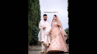 Happy Anniversary Virat Kohli amp Anushka Sharma 👩‍❤️‍👨❤️ Virushka [upl. by Naujal]