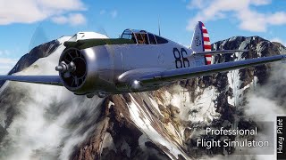 Curtiss P36 H75 lands Squamish CYSE [upl. by Amada929]