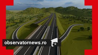 Cel mai dificil tronson de autostradă din istoria României Ar trebui să fie gata în 2028 [upl. by Magdala406]