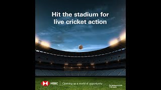 Instant discount on T20 tickets with HSBC Credit Cards [upl. by Jarrod]