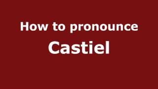 How to Pronounce Castiel  PronounceNamescom [upl. by Nathanael]