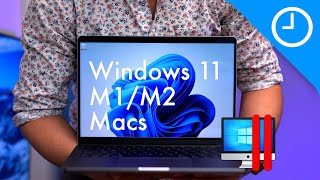 How to install Windows 11 on M1M2 Macs using Parallels 18 [upl. by Wilmer]