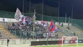 Ultras Catania in trasferta a Teramo contro il Monterosi 202324 [upl. by Acnaib]