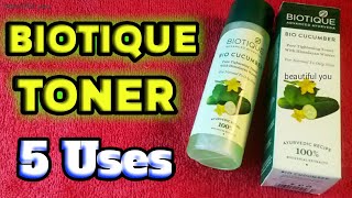 Biotique Bio Toner review How to use amp apply toner on face in hindi [upl. by Ellevart]