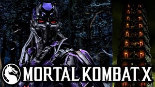 MKX SMOKE KLASSIC TOWER GAMEPLAY TRIBORG [upl. by Obaza439]