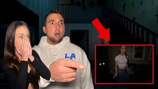 REACTING to OUR SCARIEST GHOST HUNTING EVIDENCE [upl. by Anileva]