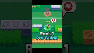 Rank 1 Pro Guide 🗿 Brawl Stars brawlstars shorts [upl. by Anigroeg]