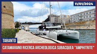 Catamarano per la ricerca archeologica subacquea quotAmphitritequot [upl. by Odlopoel]