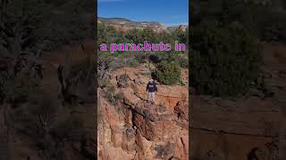 Hiking the edge in Sedona Arizona Always a great time sedonaarizona sedona hikinglife hiking [upl. by Oca]