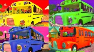 Wheels On The Bus  jircreation  Nursery Rhymes amp Kids Songs [upl. by Loginov]