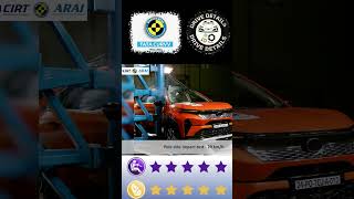 Tata Curvv Crash test  5 Star Rating curvvev curvv shortsvideo shorts telugu [upl. by Marcela]