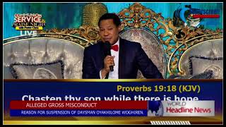 Reason For Suspension Of Daysman Oyakhilome Woghiren [upl. by Tacy]