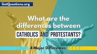 What are the differences between Catholics and Protestants [upl. by Tavi]