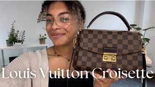 Louis Vuitton Croisette Bag Review [upl. by Eeima49]