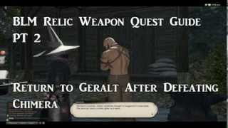 FFXIV ARR BLM Relic Weapon Quest Guide Part 2 [upl. by Vary]