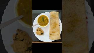 Masala Dosa Recipe cookingvideo foodshorts [upl. by Skinner]