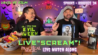 Spooks  Booooze 2024 LIVE SCREAM  Practical Magic Watchalong [upl. by Abijah]