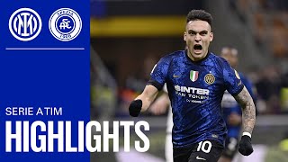 INTER 20 SPEZIA  HIGHLIGHTS  SERIE A 2122 🥳⚫🔵 [upl. by Penman50]