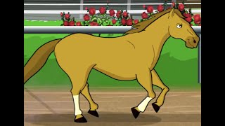 Horse song for kids Little Red Kentucky Derby song children song [upl. by Datha]