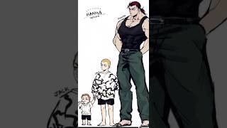 Hanma Family in Real Life 🔥phonk baki yujirohanma jackhanma hanma phonk anime [upl. by Weber]