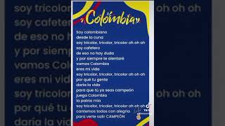 SOY COLOMBIANO DESDE LA CUNA Canción a mi tricolor 💛💙❤️ De Corazón 🇨🇴⚽🇨🇴 [upl. by Ecnerrat848]