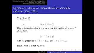 Logic of Irreversible Reasoning Directed Type Theory and Its Philosophical Significance [upl. by Annayar561]