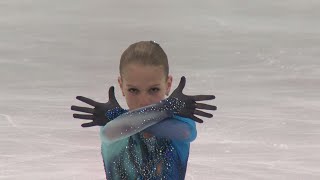 Alexandra TRUSOVA RUS Brisbane Ladies Free skating  ISU JGP 2017 [upl. by Eseuqram]