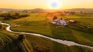 Unique Acreage For Sale With Tillable Land And Creek Access 5306 Acres  Richland County WI [upl. by Towroy]