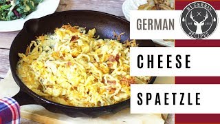 How to make German Cheese Spaetzle Käse Spätzle ✪ MyGermanRecipes [upl. by Roskes]