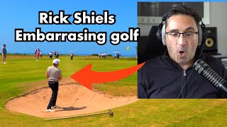 Rick Shiels A reaction to The Open Qualifier shambles [upl. by Anastase]