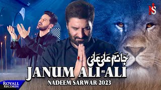 Janum Ali Ali  Nadeem Sarwar  2023  1445 [upl. by Myke]