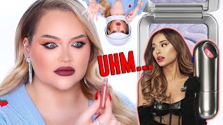 Ariana Grande dont hate me REM Beauty Review  NikkieTutorials [upl. by Aihsenor]