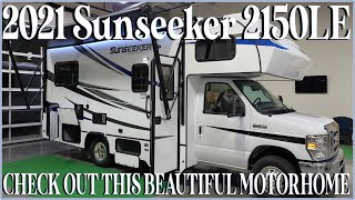 New 2021 Sunseeker 2150LE Class C Motor Home RV Tour  Couchs RV Nation a RV Wholesaler  RV Review [upl. by Adnolor]