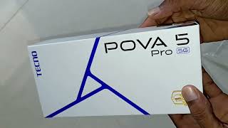 Tecno pova 5 Pro Unboxing Rs 14999 16gb ram 256gb rom internal memory Dual camera 📸 [upl. by Hsu]