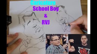 Caricature School Boy amp RVJ [upl. by Berlinda]