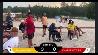 Mölkky Polish Open 2024  Singles Final  Bogusław Król vs Kamil Sajkowski [upl. by Nwahsid438]