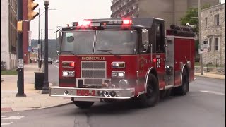 Phoenixville Fire Department Engine 652 Responding [upl. by Sirois]