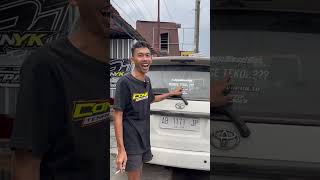 Udah Bosen Katanya Mau ganti skin innovanya fyp carwrap trending wrapping car part3 [upl. by Eirrot]