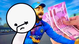 Would You Dislike Virat Kohli For ₹10000 Rupees [upl. by Aerdnu]