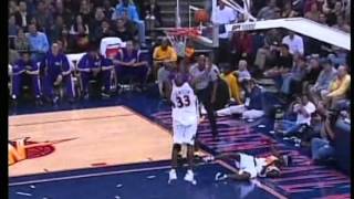 Kobe Bryant 51 pts vs Antawn Jamison 51 pts season 2000 lakers vs warriors [upl. by Eisoj]