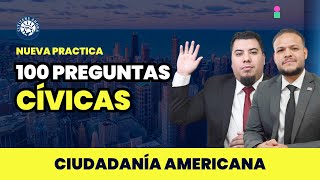 Estudia las 100 preguntas cívicas 2024  Ciudadanía americana [upl. by Anselma636]