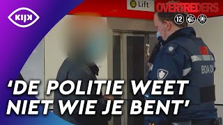 Man zonder PASPOORT aangesproken  Overtreders  KIJK Misdaad [upl. by Dinny]