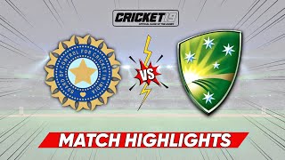 Ind vs Aus Cricket Match Full Highlights  IND v AUS Cricket 19 [upl. by Matejka]