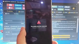 Redmi Note11t 5G Flashing amp The system has been destroyed Problem solution [upl. by Raclima]