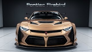 NEW 2025 Pontiac Firebird Muscle Car Finally Revealed  FIRST LOOK  New Car Updates [upl. by Folly481]