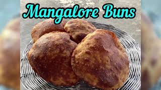 Mangalore Buns Recipe with Wheat Flour [upl. by Delila]