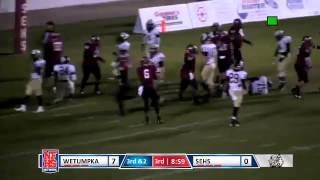 Stanhope Elmore 24 Willie Ezell 5 yd TD Run [upl. by Anilecram]