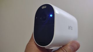 Arlo Essential Wireless Camera How to open and access batteries [upl. by Esertal57]