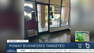 Multiple businesses targeted by thieves in 30minute span [upl. by Beaufert510]